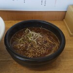 麺 大仏 - つけ麺(冷)のつけ汁