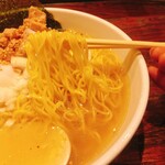 宗家一条流 がんこラーメン十八代目 - 塩ラーメン 麺リフト