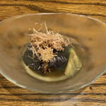 Izakayafujiya - 奈良県産冷し丸茄子煮浸し