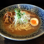 自己流ラーメン綿麺 - 和風とんこつ　７杯目