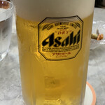 中華料理 旭亭 - 生ビール