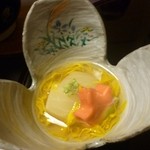 遊季の里 - 2012.10 汁まで美味しかったけど、この器、、、どうやって汁飲むのか四苦八苦：笑