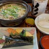 Sugino Ya - めん（鍋焼きラーメン）と寿司セット