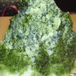 赤乃れん - スペアのかき氷機で作ったミルク宇治みぞれは更に美味しい(*^艸^*