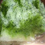 赤乃れん - 2日め、まずはミルク宇治みぞれから