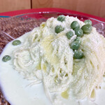 丸ニ青果 - イダ豆全部ペーストにしちゃったから(´∀｀=)
誤魔化しでグリーソピス