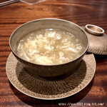 Shinchuugokuryouri Harakawa - 酢豚ランチ：冬瓜と卵白のスープ