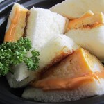 ピースカフェ カーナ - たまごチーズサンド