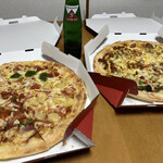 ピザハット - 料理写真:ミックスピザを二枚!