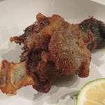 レンゲ - すっぽんの唐揚げ すだちと花山椒で1