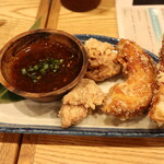 魚沼食堂 - 車麩と若鳥の唐揚げ