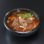 One beef special energetic soup