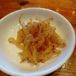 我馬 - ピリ辛茹でモヤシ（無料）