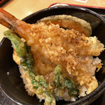 とんかつ たから - ランチ野菜天丼