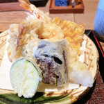 手打ち蕎麦 三乗 - 天麩羅