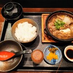 和楽采彩　月 - 令和3年7月 ランチタイム
            日替わり定食(豆腐と牛スジの煮込み) 900円