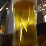 黒木屋宮崎総本家橘通西 - 1杯目生ビール