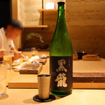 Sushi Mizuki - 日本酒(黒龍)
