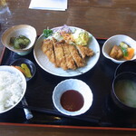 Asahi - 雲仙ポークのロースカツ定食
