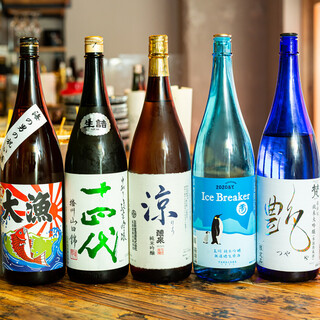 ◇全国各地から厳選◇日本酒は100㎖390円～ご用意！