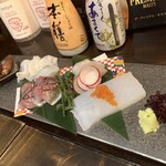 和食居酒屋 赤坂ちょろん - 刺身盛り合わせ