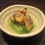 松もと - 浅蜊と水菜。