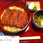 濱松うなぎ中川屋 - ■うなぎしゃきしゃき丼(山芋と葱の混ぜご飯)