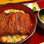 濱松うなぎ中川屋 - ■うなぎしゃきしゃき丼(山芋と葱の混ぜご飯)