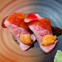 すき焼き 牛しゃぶ 松重 - 握り