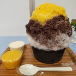 埜庵 - ショコラDEフルーツ1300円*2021.07