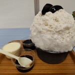 埜庵 - コーヒーゼリーのせてみた