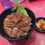 焼肉丼 十番 - ハラミ丼 800円