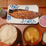 Sumibiyaki Shokudou Koganeya - さばみりん干し定食　830円