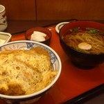 そば処 丸松 - カツ丼セット