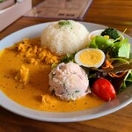 白神さんちのごはん - バターチキンカレーです。