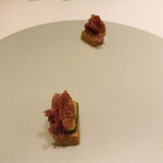 カンテサンス - イチジクと生ハム