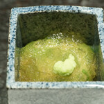 きう - 螺貝、茗荷土佐ジュレ