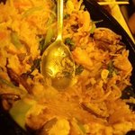 味園 - 混ぜて貰った後の石焼きビビンバ