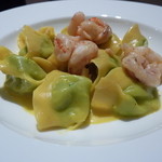 ブルガリ イル・カフェ - ラビオリのアップ