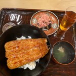 勢麟 - 大海うなぎのうな丼　肝吸い