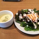 Furenchi na - 「コーンスープ＆サラダ」