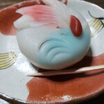 御菓子司 福来雀 あずき宿 - 金魚