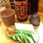 旬菜人 おしどり - 漬け物盛り合わせ
      