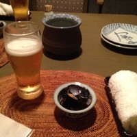 オーパス ワン - 付き出しに浅利の酒蒸し。