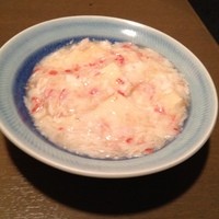 オーパス ワン - 豆腐の蟹肉あんかけ。