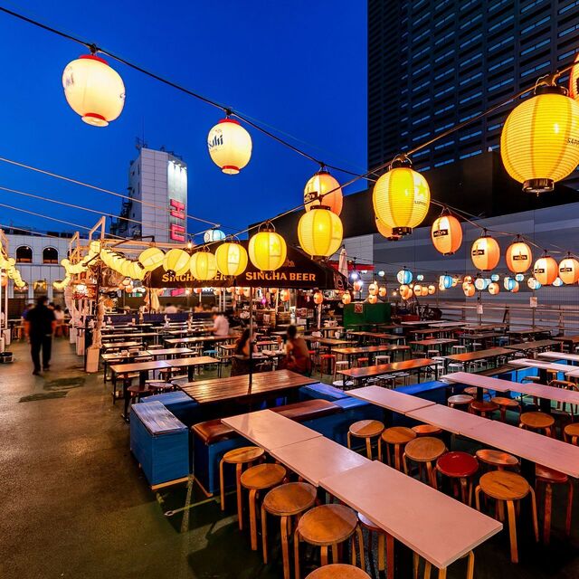屋上ビアガーデン×BBQ Nick Meat 新宿東口店 image