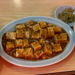 留園 - またお昼の麻婆豆腐定食650円