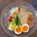 ラ～メン ちゅるちゅる - 冷たい魚介ラーメン