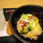 韓国厨房 尹家の食卓 - 石焼きのりキムチチャーハン