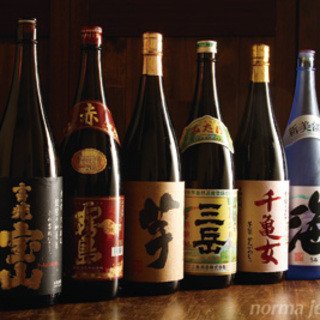 Carefully selected sake selected by novice sake masters